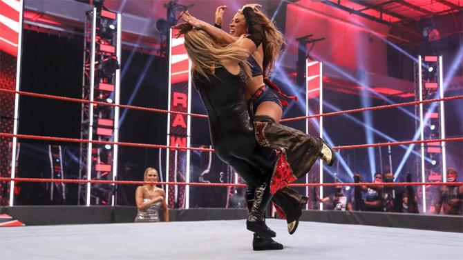 In June 2019, Mickie James suffered an ACL injury during a live event and was out of action since then. Today on WWE Raw, Mickie James returned to the WWE ring in a match with Natalya. However, this did not become the glorious return for Mickie as she lost to Natalya.