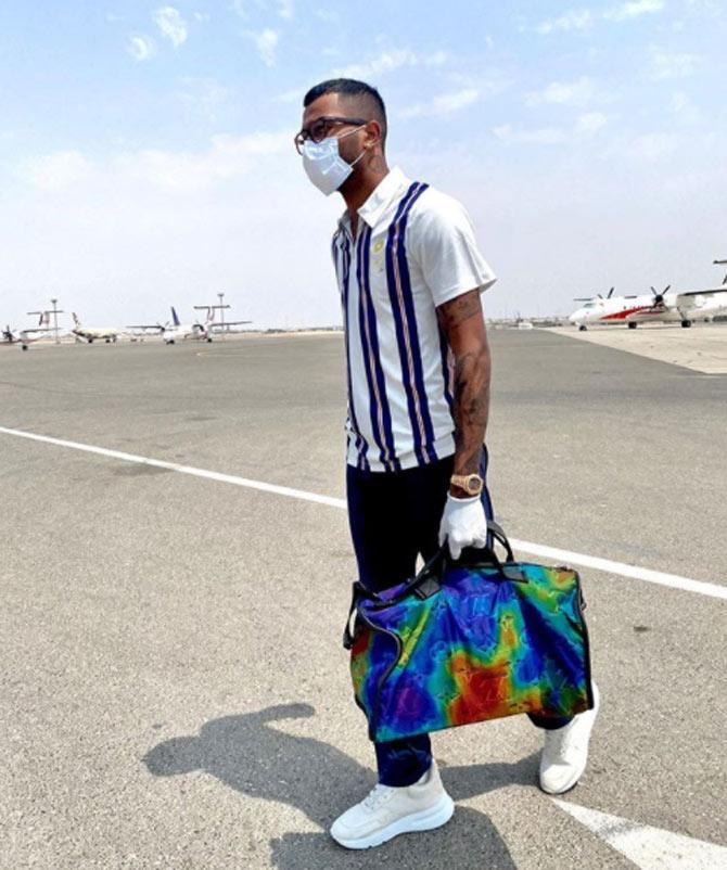 Mumbai Indians' star all-rounder Hardik Pandya, who is making his return to the cricket field after a surgery last October is raring to go! He wrote, 