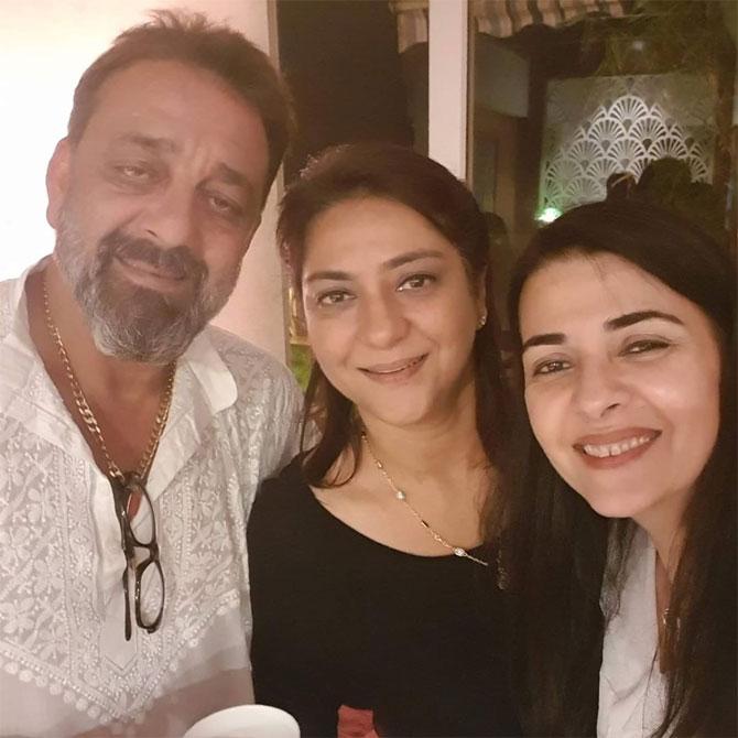 Priya Dutt shared this picture on Raksha Bandhan 2020. Taking to Instagram, Priya spoke about the bond she shares with her brother Sanjay and her sister Namrata. She captioned this one, 
