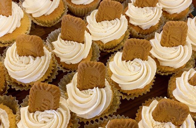 Lotus biscoff cupcakes