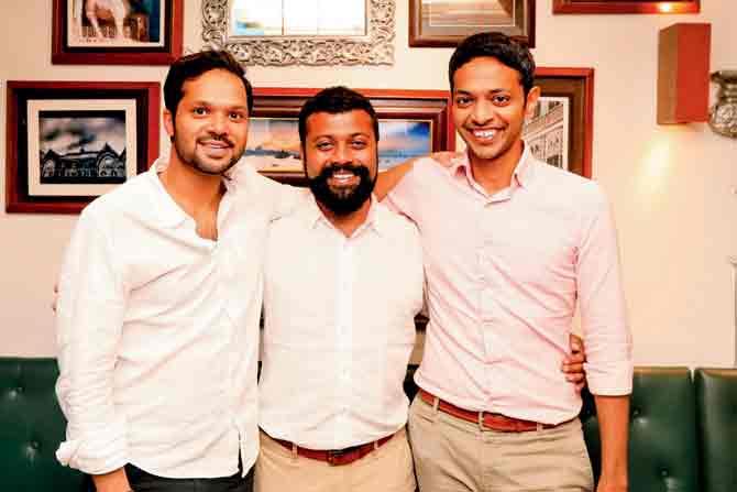 Woodside Inn founders Abhishek Honawar, Pankil Shah and Sumit Gambhir say lowering of rent by landlords has been a contributing factor to them sustaining the business;