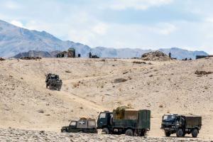 India launches troops with air defence missiles at LAC