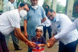 Raigad building collapse: Four-year-old Mohammed leaves the hospital