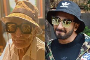 Now we know where Ranveer gets his style sense from - his 'Nana-G'!