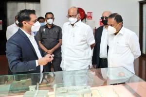 COVID-19: Sharad Pawar visits vaccine-maker Serum Institute of India
