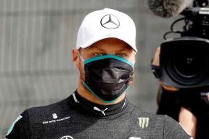 Vatteri Bottas pips Lewis Hamilton to take pole at Silverstone