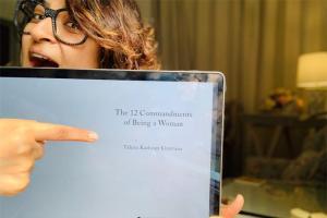Tahira Kashyap shares the first glimpse of her unreleased book