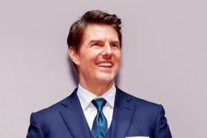 Back to the movies: Tom Cruise attends Tenet screening in London