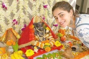 Ganesh Chaturthi 2020: Ananya Panday welcomes bappa at her home