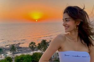 Ananya Panday is back shooting on the sets; shares first day pictures