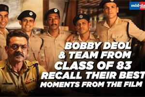 Bobby Deol and Class of 83 team recall their best moments from the film