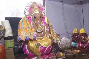 Ganesh Chaturthi 2020: Artists make eco-friendly idols from cow dung