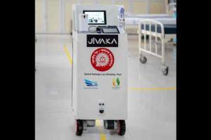 COVID-19: CR gets app-controlled rover robot to examine patients