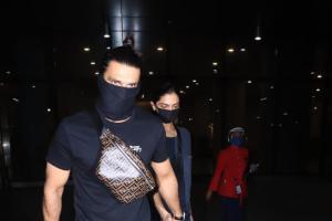 Ranveer and Deepika return to Mumbai after visiting her family