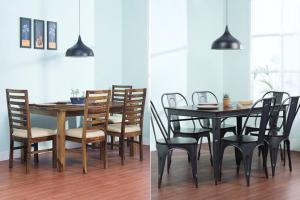 Wood vs. Metal - The Confusion of Dining Table Furniture!