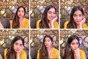 Janhvi Kapoor shares her many moods of digital promotion on Instagram