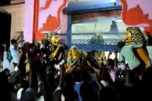 50 held for celebrating at temple amid COVID-19 restrictions