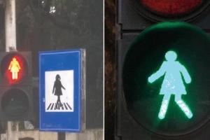 Female form on signage a step towards inclusivity