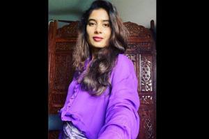 Mithali Raj is all decked up in purple for her afternoon webinar