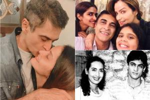 A collage of Mohnish Bahl's personal life
