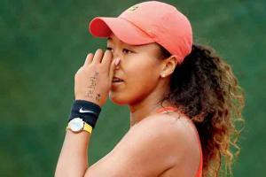 Japan's Naomi Osaka withdrew from her semi-final match