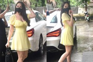 Celeb spotting: Nora Fatehi makes head turn with her latest fashion outing in Bandra