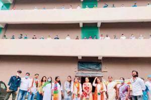 Mumbai: Patients at quarantine centre get Independence Day surprise