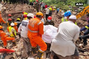 Raigad: Saw building pillars crumbling before I ran out, says survivor