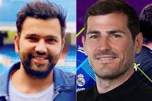 Rohit Sharma congratulates Iker Casillas for a 'glorious career'
