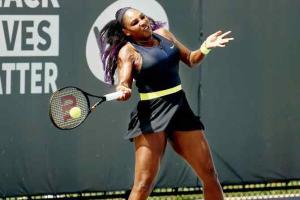 Serena Williams on seeing no fans in the stands: I didn't mind it