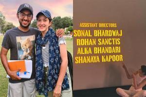 Shanaya begins her journey in Bollywood, Sanjay Kapoor shares post