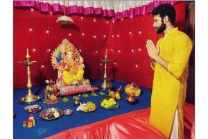 Ganesh Chaturthi 2020: Here's how Siddhant Chaturvedi welcomed bappa
