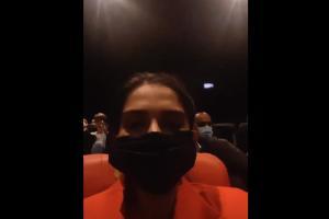 Sonam watches Tenet in a cinema hall, describes the experience as magic