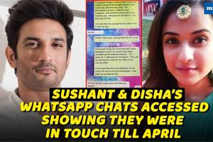 SSR & Disha Salian's WhatsApp chats show they were in touch till April
