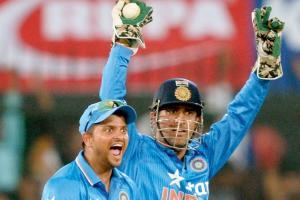 Much of Raina's fortunes on-field due to support from MS Dhoni