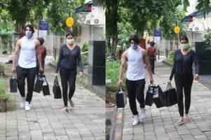 Shopping with love! Sushmita Sen and boyfriend Rohman Shawl pick up essentials in suburbs
