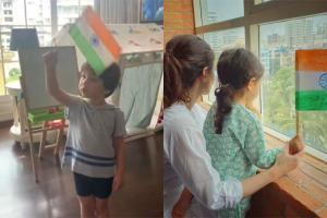 Taimur, Inaaya's Independence Day celebration is too cute to be missed