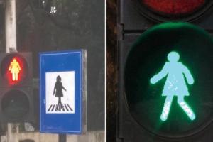 Mumbai: Now, female figures in traffic signals