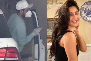 Vicky Kaushal visits Katrina Kaif, gets spotted at her residence