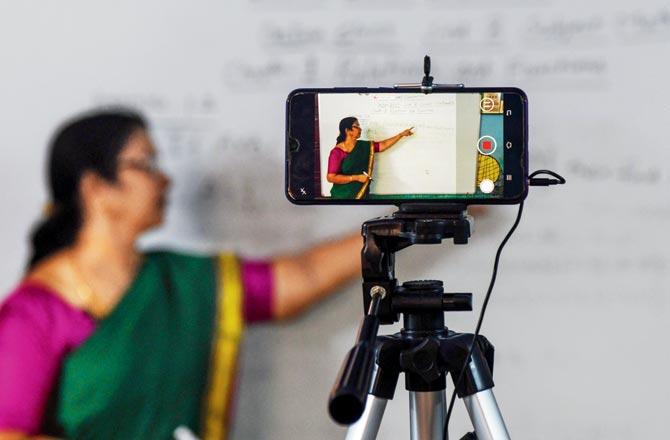 Teachers are being trained to remove any suspected users, who can re-join the online sessions only after their approval. Representation pic