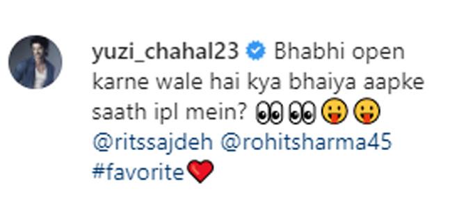 Chahal comment