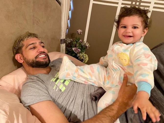 On April 24, 2018, Amir Khan and Faryal welcomed their second daughter named Alayna.