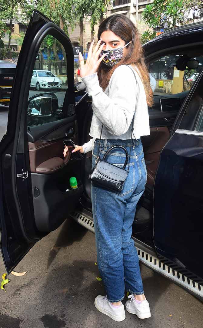 Khushi Kapoor was studying in New York before the pandemic outbreak.