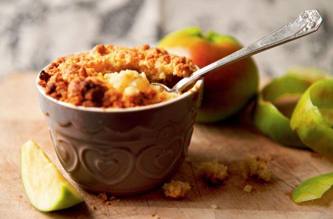 Apple Crumble Pie