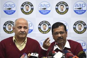 AAP claims Manish Sisodia's residence attacked by BJP goons