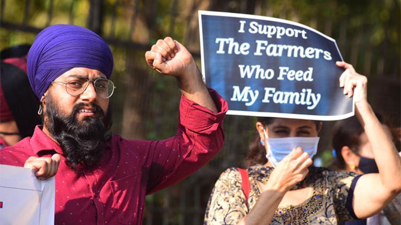 Bharat Bandh in pictures as farmers protest against new farm laws