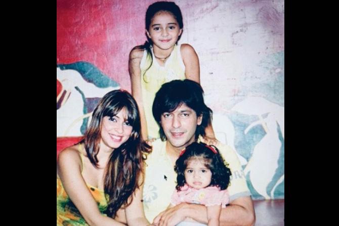 Bhavana Pandey with family