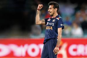 IND vs AUS: Yuzvendra Chahal cheer for India!
