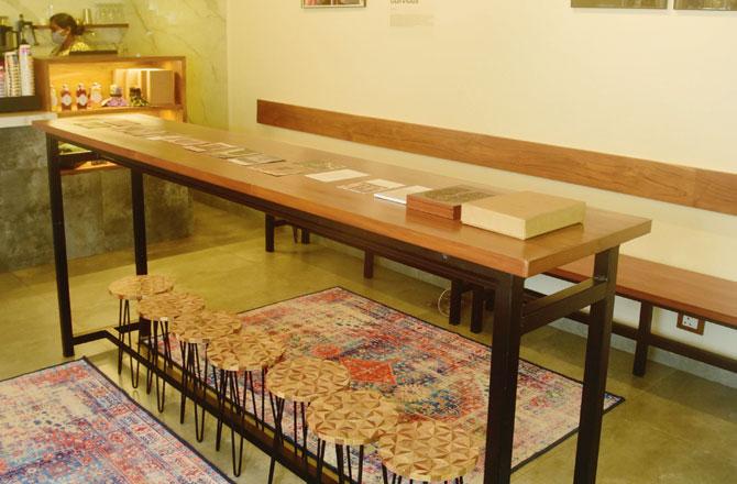 The ongoing exhibition on display. Pics/Atul Kamble