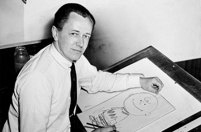 Charles Schulz. Pic courtesy/Wikimedia commons